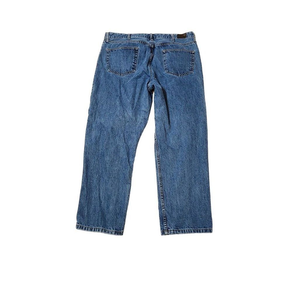 Men's Lands' End Size 40 Traditional Fit Jeans - Picture 2 of 9